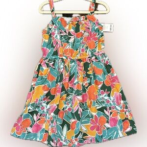 🆕 Carters Girls Floral Dress - Size 7